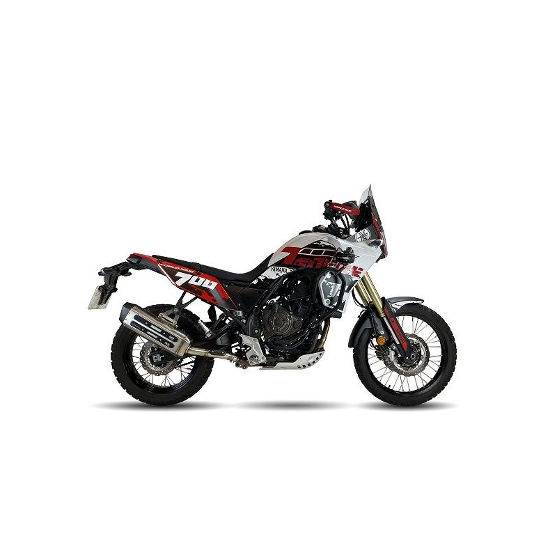 IXIL Uitlaat Mega Xtrem Trail MXT | Zilver | Yamaha Tenere 700