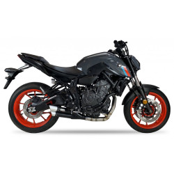 IXIL Uitlaatsysteem Dual Hyperlow L3XB | Zwart | Yamaha MT-07/XSR700 & Tracer 7/700