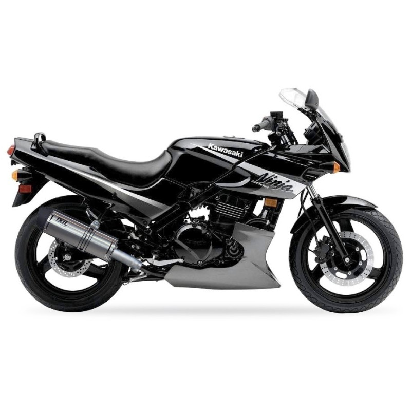 IXIL Uitlaat rechts Hexoval Xtrem EVO SOVE | Zilver | Kawasaki GPZ500S