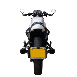 IXIL Uitlaat rechts Ironhead Conical OVC11SB | Zwart | Moto Guzzi 744 V7 II