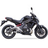 IXIL Uitlaatsysteem Dual Hyperlow L3XB | Zwart | Kawasaki ER-6