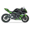 IXIL Uitlaatsysteem Dual Hyperlow L3XB | Zwart | Kawasaki Ninja 650 & Z650