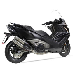 IXIL Uitlaatsysteem Dual Hyperlow XXL L5X | Zilver | Kymco 550 AK