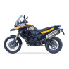 IXIL Uitlaat Hexoval Xtrem EVO SOVE | Zilver | BMW F650GS/F800GS/F800R