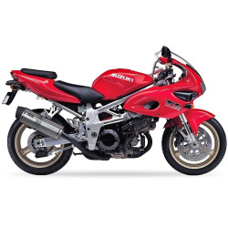 IXIL Uitlaat links Hexoval Xtrem EVO SOVE | Zilver | Suzuki TL1000S