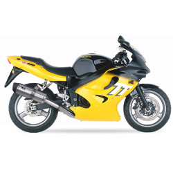 IXIL Uitlaat Hexoval Xtrem SOVE | Zilver | Triumph Daytona 600/650