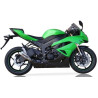 IXIL Uitlaat Dual Hyperlow L2X | Zilver | Kawasaki ZX-6R Ninja