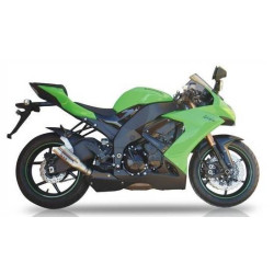 IXIL Uitlaat Dual Hyperlow L2X | Zilver | Kawasaki ZX-10R Ninja