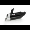 IXIL Uitlaat Dual Hyperlow XL L3XB | Zwart | Suzuki SV 650 N/S/X