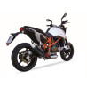 IXIL Uitlaat Dual Hyperlow XL L3XB | Zwart | KTM 690 Duke