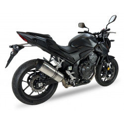 IXIL Uitlaat Hexoval Xtrem EVO SOVE | Zilver | Honda CB500 Hornet & CBR500R/NX500