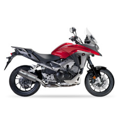 IXIL Uitlaat Hexoval Xtrem EVO SOVE | Zilver | Honda VFR800F & VFR800X Crossrunner