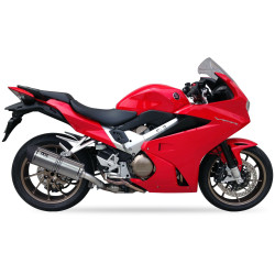 IXIL Uitlaat Hexoval Xtrem EVO SOVE | Zilver | Honda VFR800F & VFR800X Crossrunner