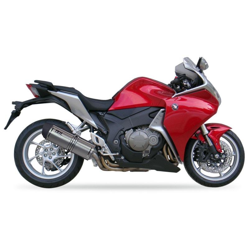 IXIL Uitlaat Hexoval Xtrem EVO SOVE | Zilver | Honda VFR1200F