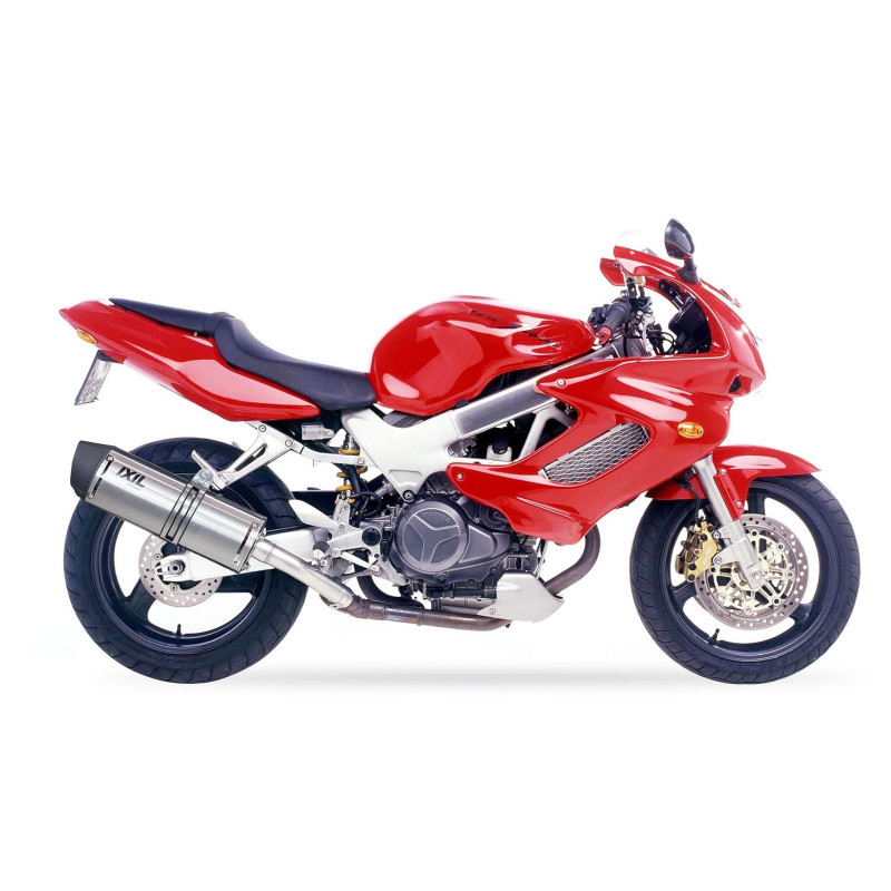 IXIL Uitlaat links Hexoval Xtrem EVO SOVE | Zilver | Honda VTR1000F