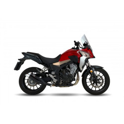 IXIL Uitlaat Dual Hyperlow XL L3XB | Zwart | Honda CB500F/CB500X/CBR500R