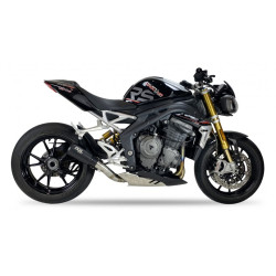 IXIL Uitlaat Race Xtrem RB | Zwart | Triumph Speed Triple 1200 RR/RS