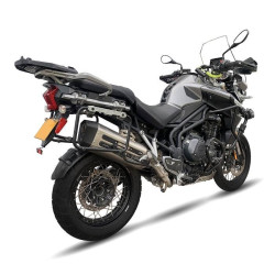 IXIL Uitlaat Mega Xtrem Trail MXT | Zilver | Triumph Tiger 1200