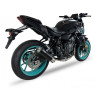 IXIL Uitlaatsysteem Sport Xtrem RC3B | Zwart | Yamaha MT-07