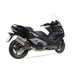 IXIL Uitlaatsysteem Dual Hyperlow XXL L5X | Zilver | Kymco 550 AK