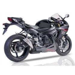 IXIL Uitlaat Dual Hyperlow L2X | Zilver | Suzuki GSX-R600/GSX-R750