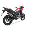 IXIL Uitlaat Hexoval Xtrem EVO SOVE | Zilver | Honda CRF1000L Africa Twin
