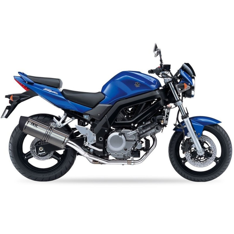 IXIL Uitlaat Hexoval Xtrem EVO SOVE | Zilver | Suzuki SV 650 N/S