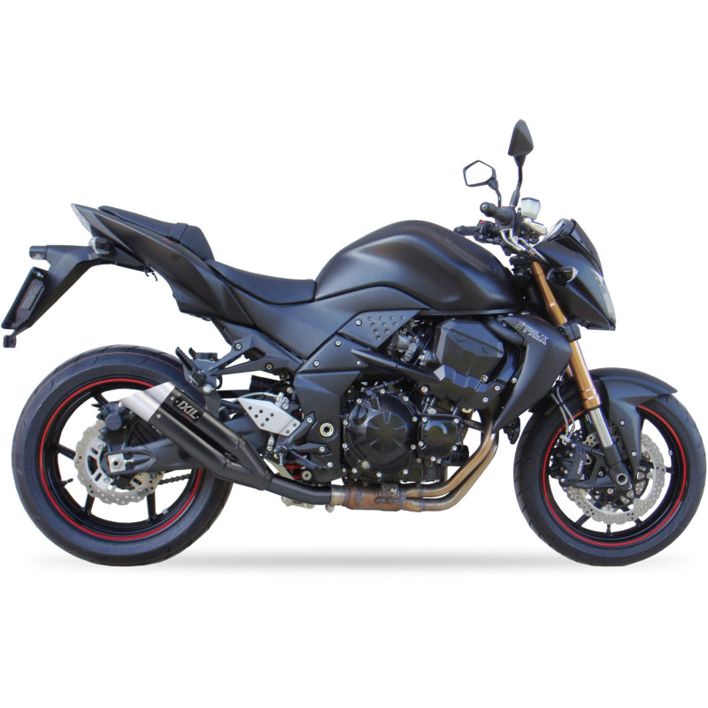 IXIL Uitlaat Dual Hyperlow XL L3XB | Zwart | Kawasaki Z750