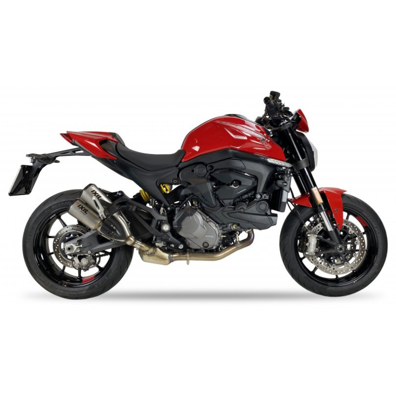 IXIL Uitlaat Dual Race Xtrem 2RB | Zilver | Ducati 937 Monster