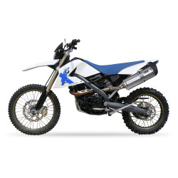IXIL Uitlaat Hexoval Xtrem EVO SOVE | Zilver | BMW G650 X-Country/X-Moto