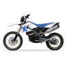 IXIL Uitlaat Hexoval Xtrem EVO SOVE | Zilver | BMW G650 X-Country/X-Moto