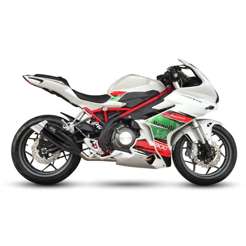 IXIL Uitlaat Dual Hyperlow XL L3XB | Zwart