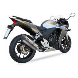 IXIL Uitlaat Hexoval Xtrem EVO SOVE | Zilver | Honda CB500F/CB500X/CBR500R