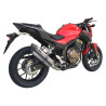 IXIL Uitlaat Hexoval Xtrem EVO SOVE | Zilver | Honda CB500F/CB500X/CBR500R