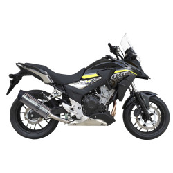 IXIL Uitlaat Hexoval Xtrem EVO SOVE | Zilver | Honda CB500F/CB500X/CBR500R