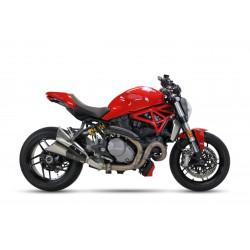 IXIL Uitlaat Double Slashed Cone Xtrem X55SPB | Zwart | Ducati 821/1200 Monster