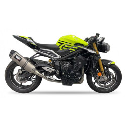 IXIL Uitlaatsysteem Hexoval Race VTI | Zilver | Triumph Street Triple 765/RS