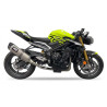 IXIL Uitlaatsysteem Hexoval Race VTI | Zilver | Triumph Street Triple 765/RS