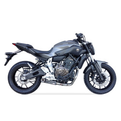 IXIL Uitlaatsysteem Super Xtrem SX1 | Zilver | Yamaha MT-07/XSR700 & Tracer 700