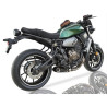 IXIL Uitlaatsysteem Super Xtrem SX1 | Zilver | Yamaha MT-07/XSR700 & Tracer 700