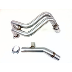 IXRace Uitlaatbochten Dekat | Zilver | Yamaha Tenere 700