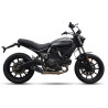IXRace Uitlaat MK2 Series | Zwart | Ducati 400 Scrambler