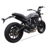 IXRace Uitlaat MK2 Series | Zwart | Ducati 400 Scrambler