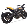 IXRace Uitlaat MK2 Series | Zwart | Ducati 803 Scrambler