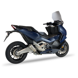 IXRace Uitlaat MK2 Series | Zilver | Honda Forza 750