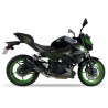 IXRace Uitlaat MK2 Series | Zwart | Kawasaki Ninja 400/500 & Ninja 7 450 Hybrid & Z400/Z500 & Z7 450 Hybrid