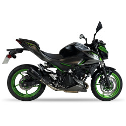 IXRace Uitlaat MK2 Series | Zwart | Kawasaki Ninja 400/500 & Ninja 7 450 Hybrid & Z400/Z500 & Z7 450 Hybrid