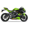 IXRace Uitlaat MK2 Series | Zwart | Kawasaki ZX-25R/ZX4R/ZX4RR