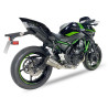 IXRace Uitlaatsysteem MK2 Series | Zilver | Kawasaki Ninja 650 & Z650
