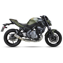 IXRace Uitlaatsysteem MK2 Series | Zilver | Kawasaki Ninja 650 & Z650